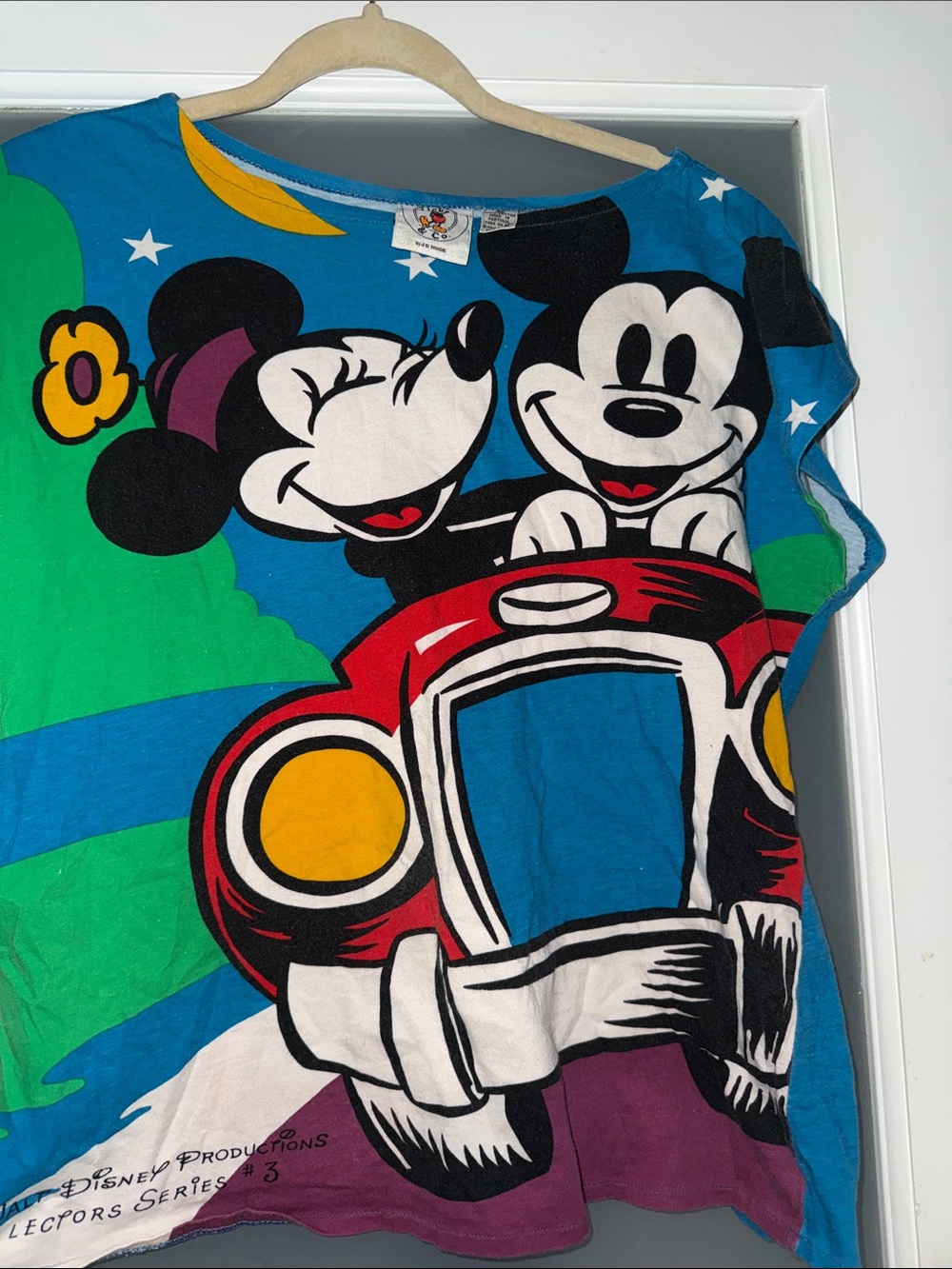 Disney Mickey & Minnie Vintage Graphic Tee - Blue/Green - Picture 4 of 5